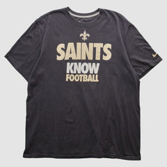 New Orleans Saints 2010s T-shirt - Black Vintage - Fanatics