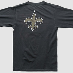 New Orleans Saints Reebok 2000s Long Sleeve T-shirt - Black Vintage - Fanatics