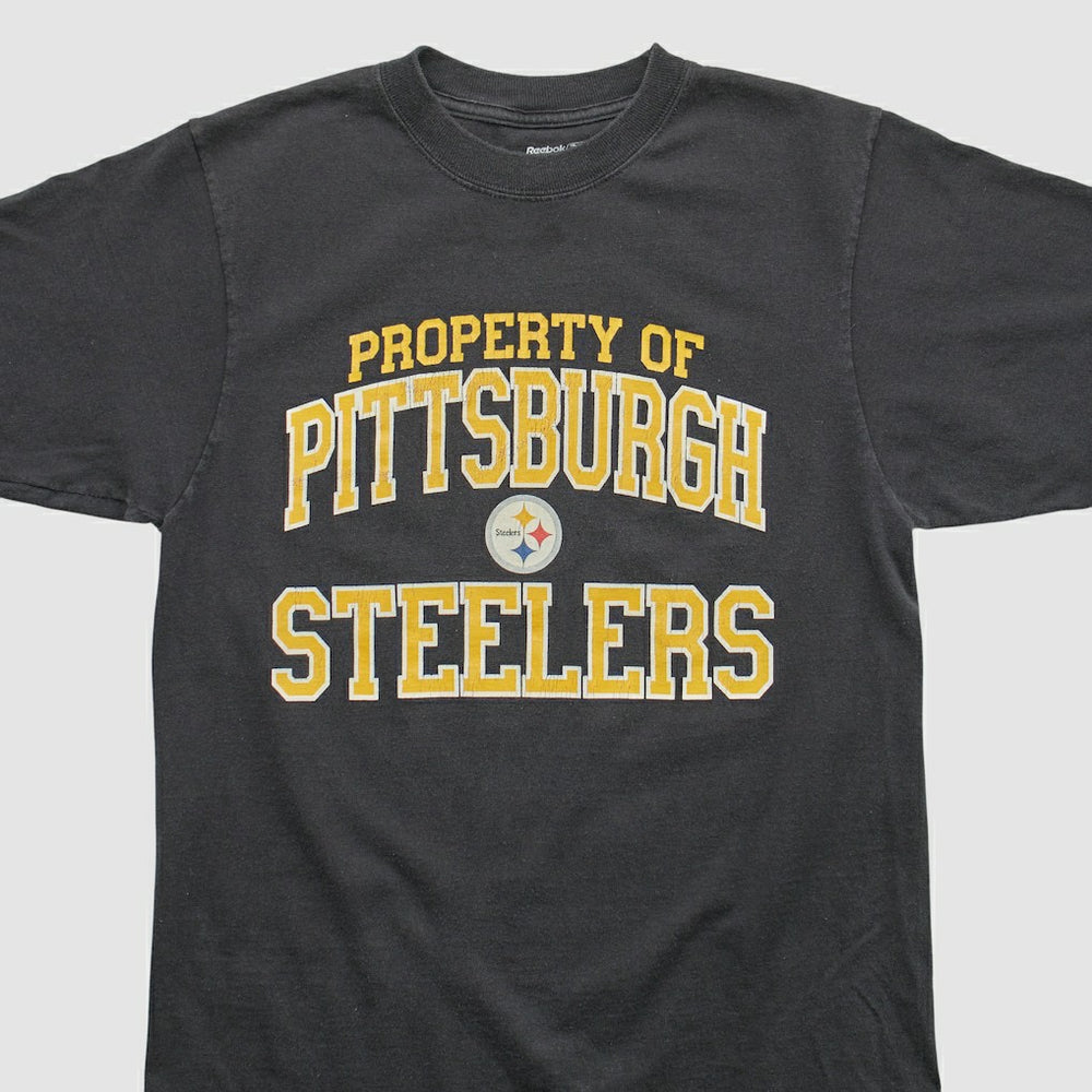 Pittsburgh Steelers Reebok 2000s T-shirt - Black Vintage - Fanatics
