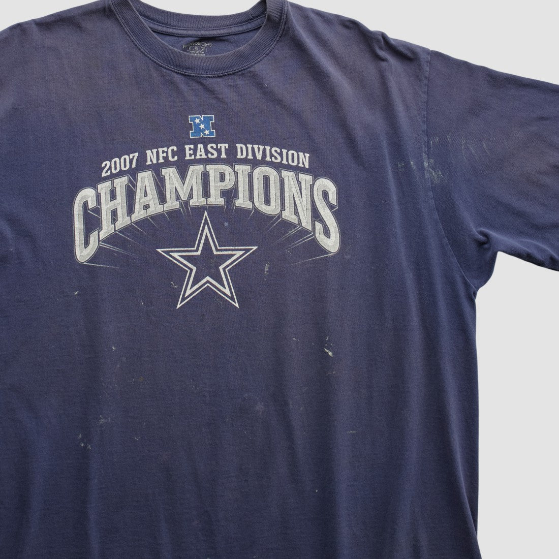 Dallas Cowboys Reebok 2007 T-shirt - Navy Vintage - Fanatics
