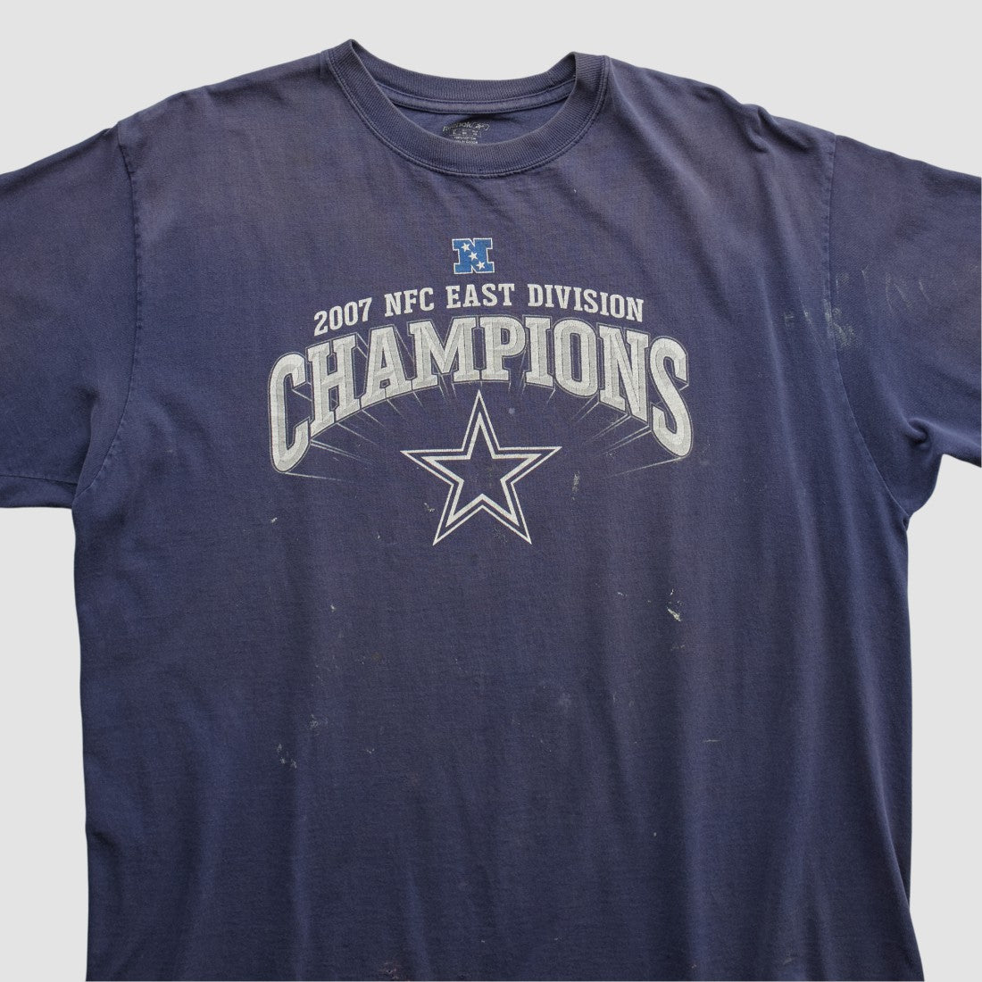 Dallas Cowboys Reebok 2007 T-shirt - Navy Vintage - Fanatics