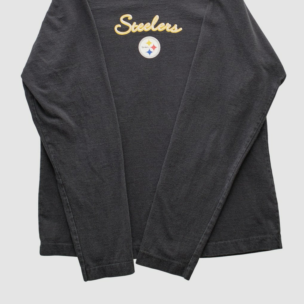Pittsburgh Steelers NFL 2000s Long Sleeve T-shirt - Black Vintage - Fanatics
