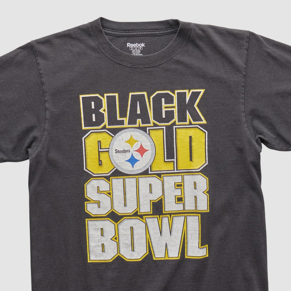 Pittsburgh Steelers Reebok 2000s T-shirt - Black Vintage - Fanatics