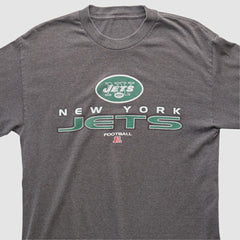 New York Jets 2010s Long Sleeve T-shirt - Dark Heather Gray Vintage - Fanatics