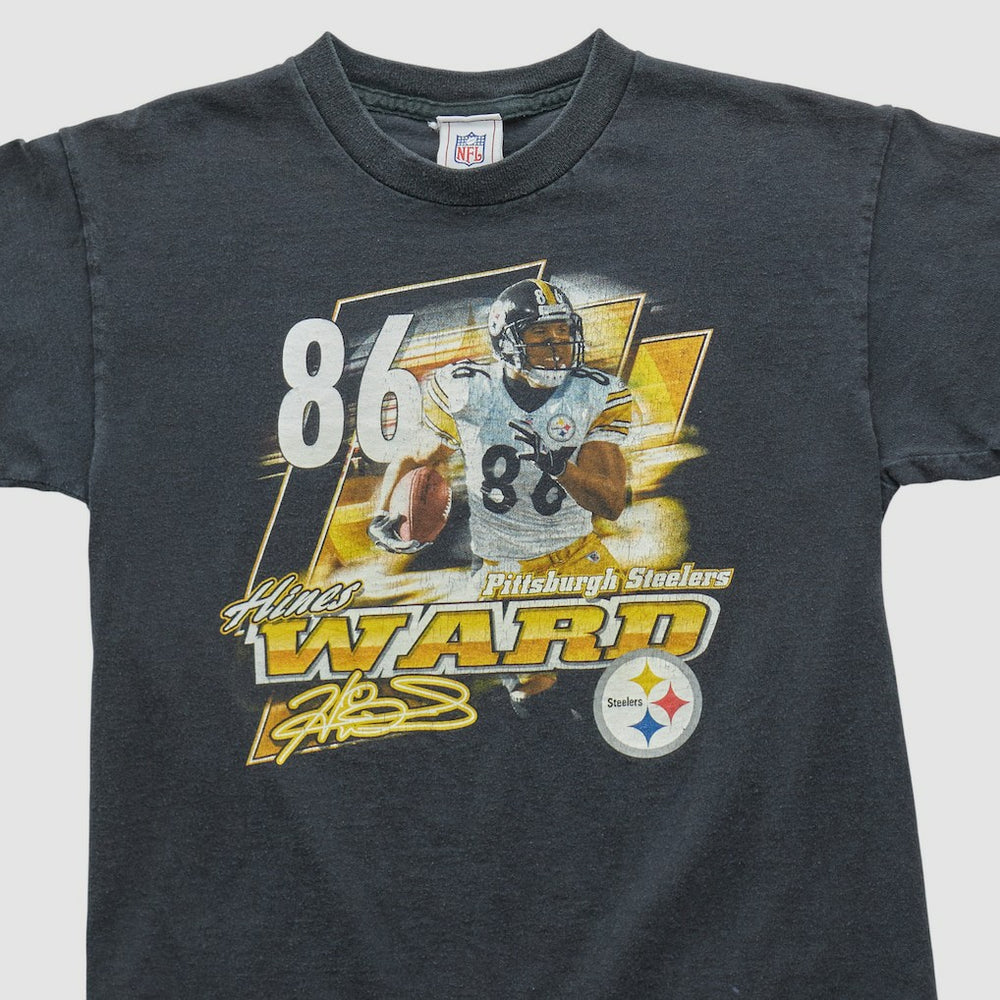 Pittsburgh Steelers NFL 2000s T-shirt - Charcoal Vintage - Fanatics