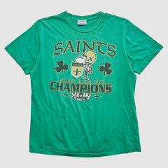 New Orleans Saints Reebok 2010 T-shirt - Green Vintage - Fanatics