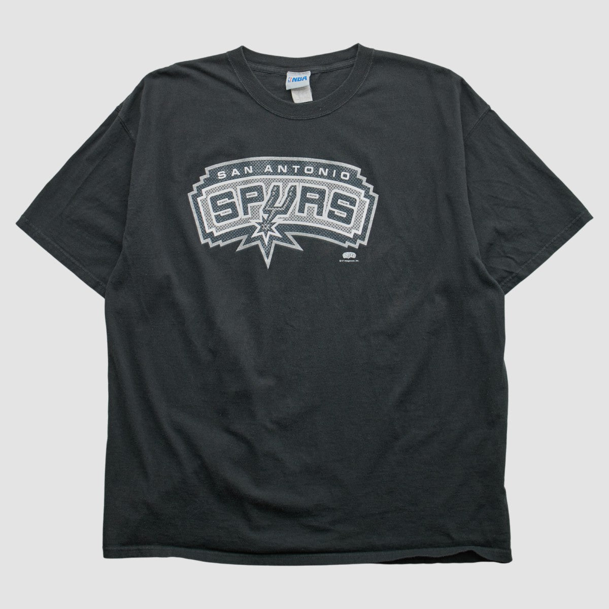 Vintage San Antonio Spurs NBA 2000s T-shirt Black