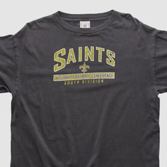 New Orleans Saints NFL 2000s Long Sleeve T-shirt - Charcoal Vintage - Fanatics