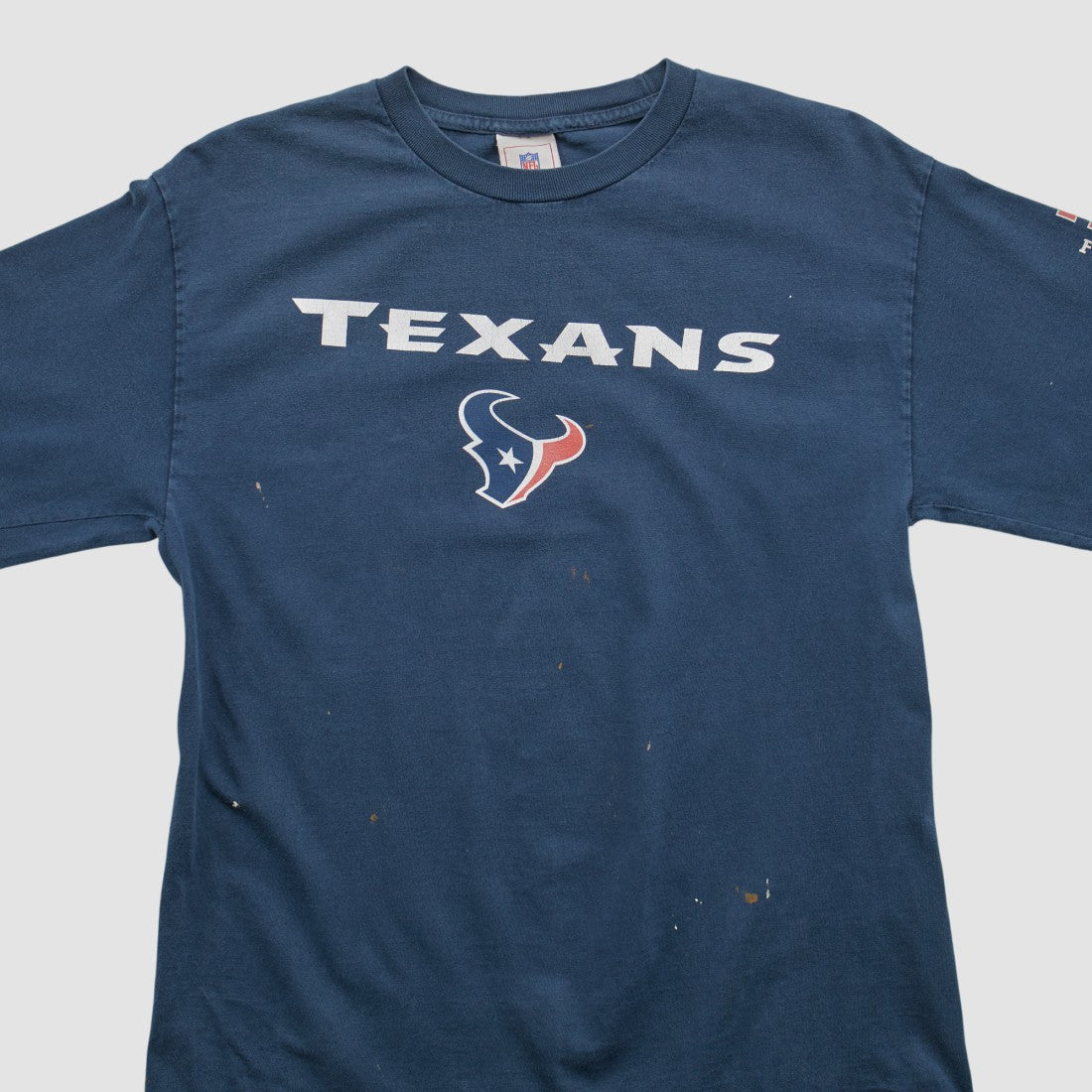 Houston Texans NFL 2000s Long Sleeve T-shirt - Navy Vintage - Fanatics