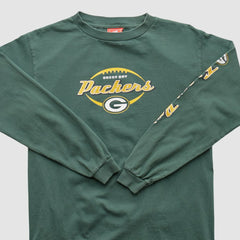 Green Bay Packers NFL 2000s Long Sleeve T-shirt - Green Vintage - Fanatics