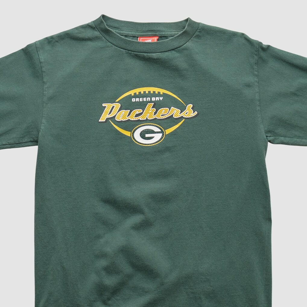 Green Bay Packers NFL 2000s Long Sleeve T-shirt - Green Vintage - Fanatics