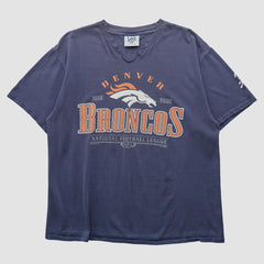 Denver Broncos Lee Apparel 90s T-shirt - Navy Vintage - Fanatics