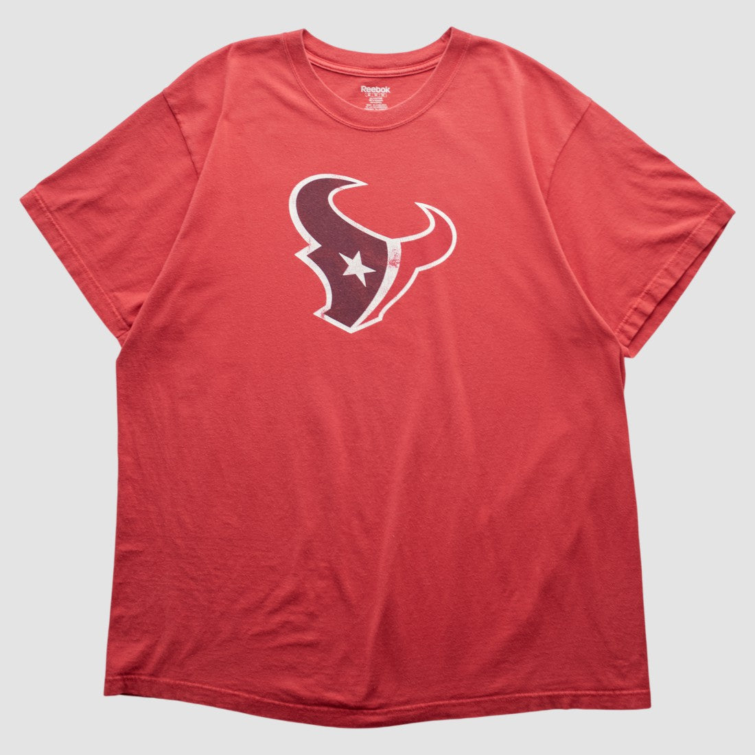Houston Texans Reebok 2000s T-shirt - Red Vintage - Fanatics