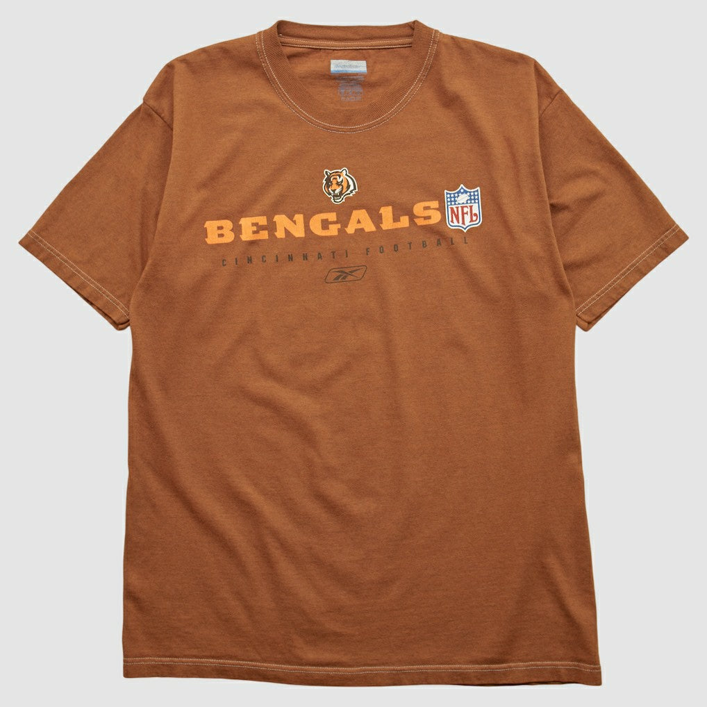 Cincinnati Bengals Reebok 2000s T-shirt - Brown Vintage - Fanatics