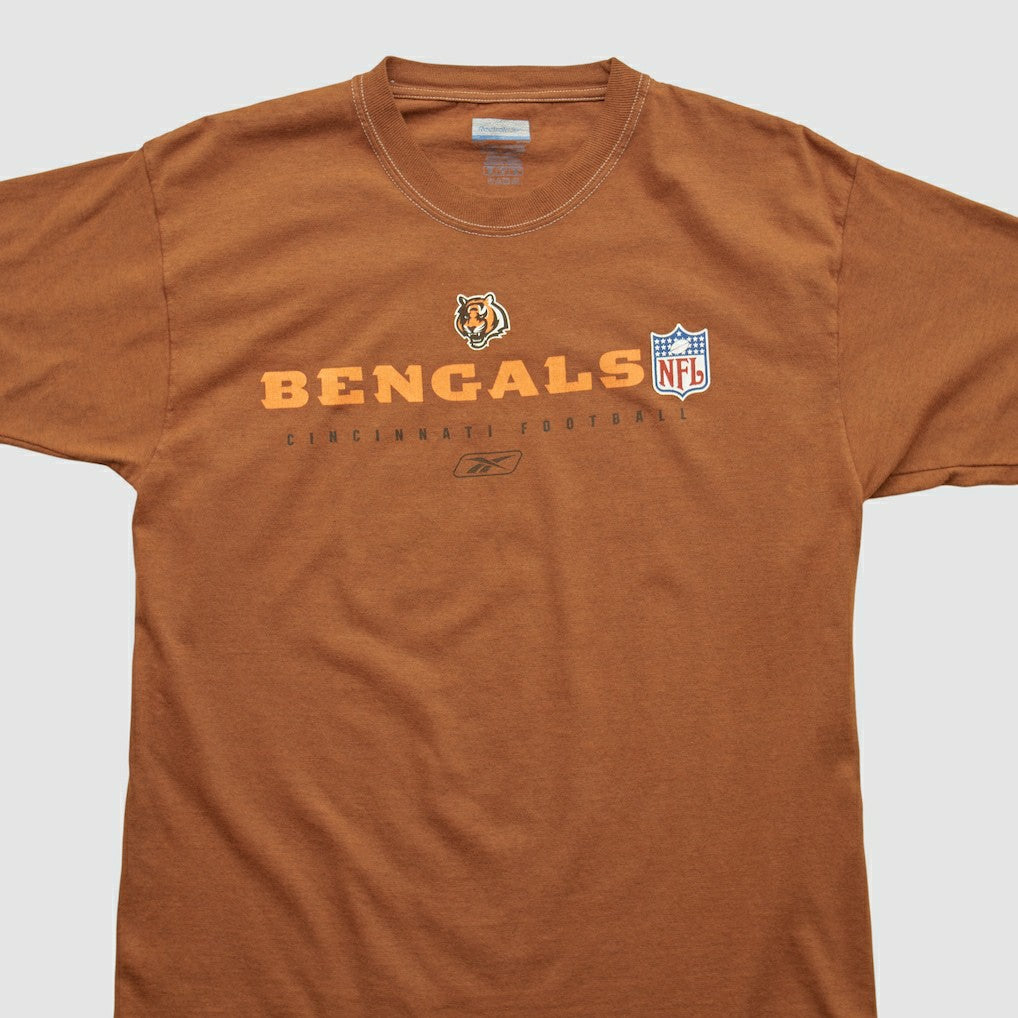 Cincinnati Bengals Reebok 2000s T-shirt - Brown Vintage - Fanatics