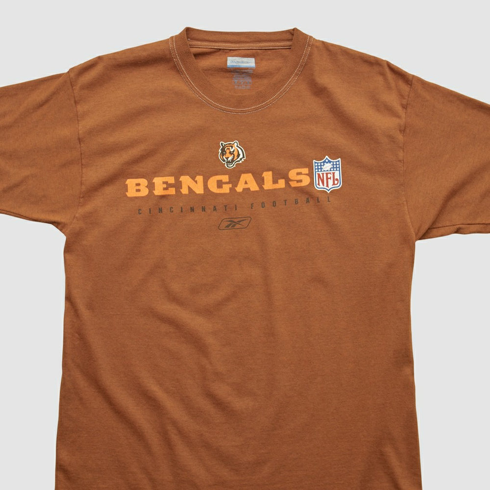 Cincinnati Bengals Reebok 2000s T-shirt - Brown Vintage - Fanatics