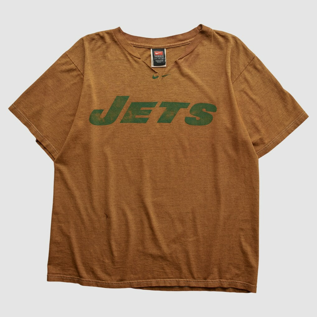 New York Jets 2000s T-shirt - Brown Vintage - Fanatics