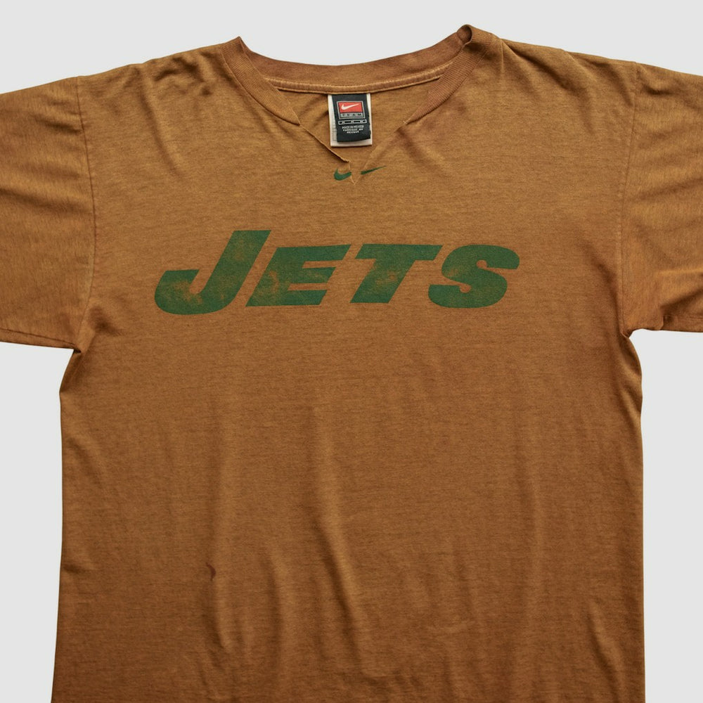 New York Jets 2000s T-shirt - Brown Vintage - Fanatics