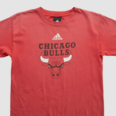 Adidas Chicago Bulls 2010s T-shirt Red Vintage