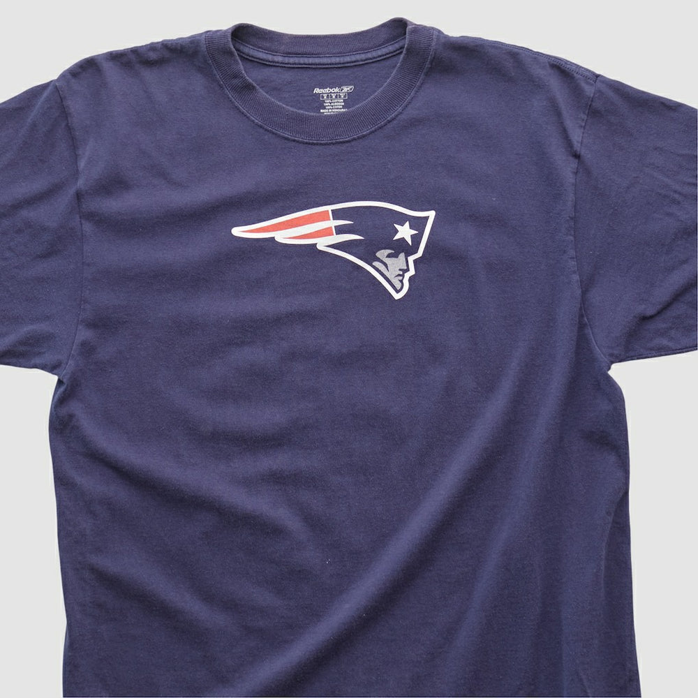 New England Patriots Reebok 2000s T-shirt - Navy Vintage - Fanatics