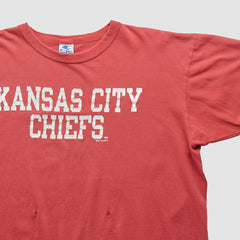 Kansas City Chiefs Champion 90s T-shirt - Red Vintage - Fanatics