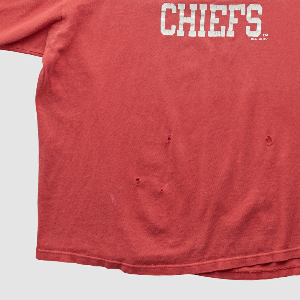 Kansas City Chiefs Champion 90s T-shirt - Red Vintage - Fanatics
