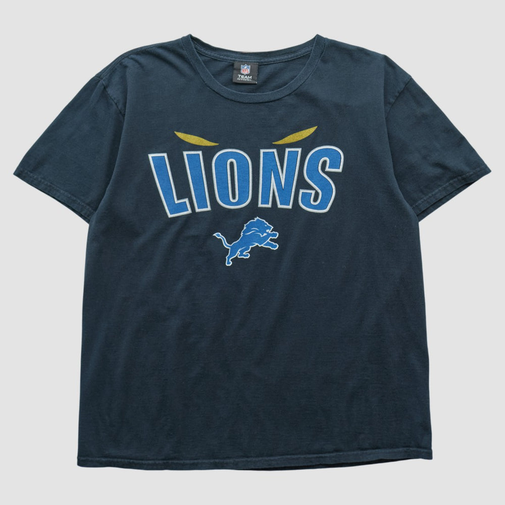 Detroit Lions NFL 2010s T-shirt - Navy Vintage - Fanatics