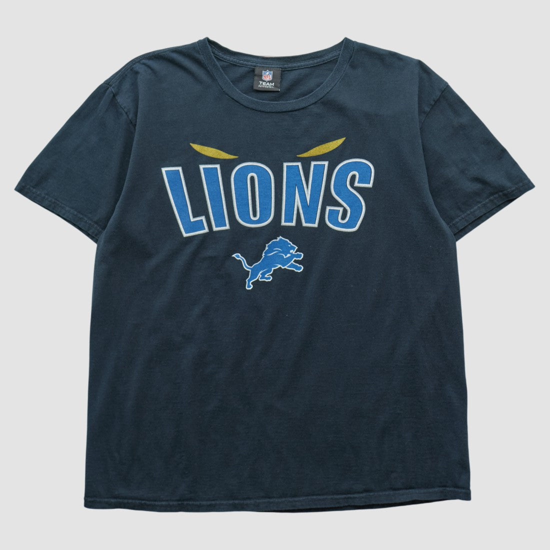 Detroit Lions NFL 2010s T-shirt - Navy Vintage - Fanatics