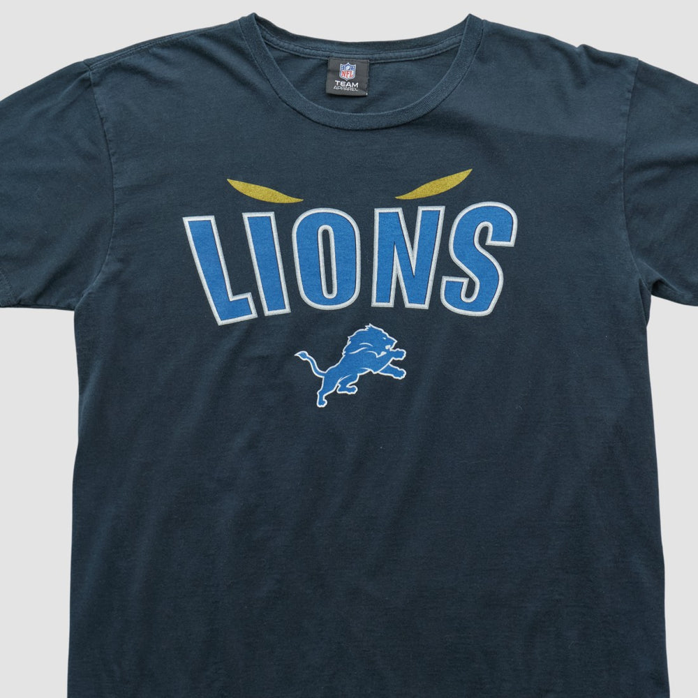 Detroit Lions NFL 2010s T-shirt - Navy Vintage - Fanatics