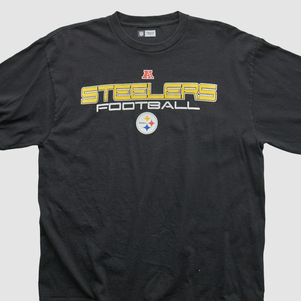 Pittsburgh Steelers NFL 2010s Long Sleeve T-shirt - Black Vintage - Fanatics
