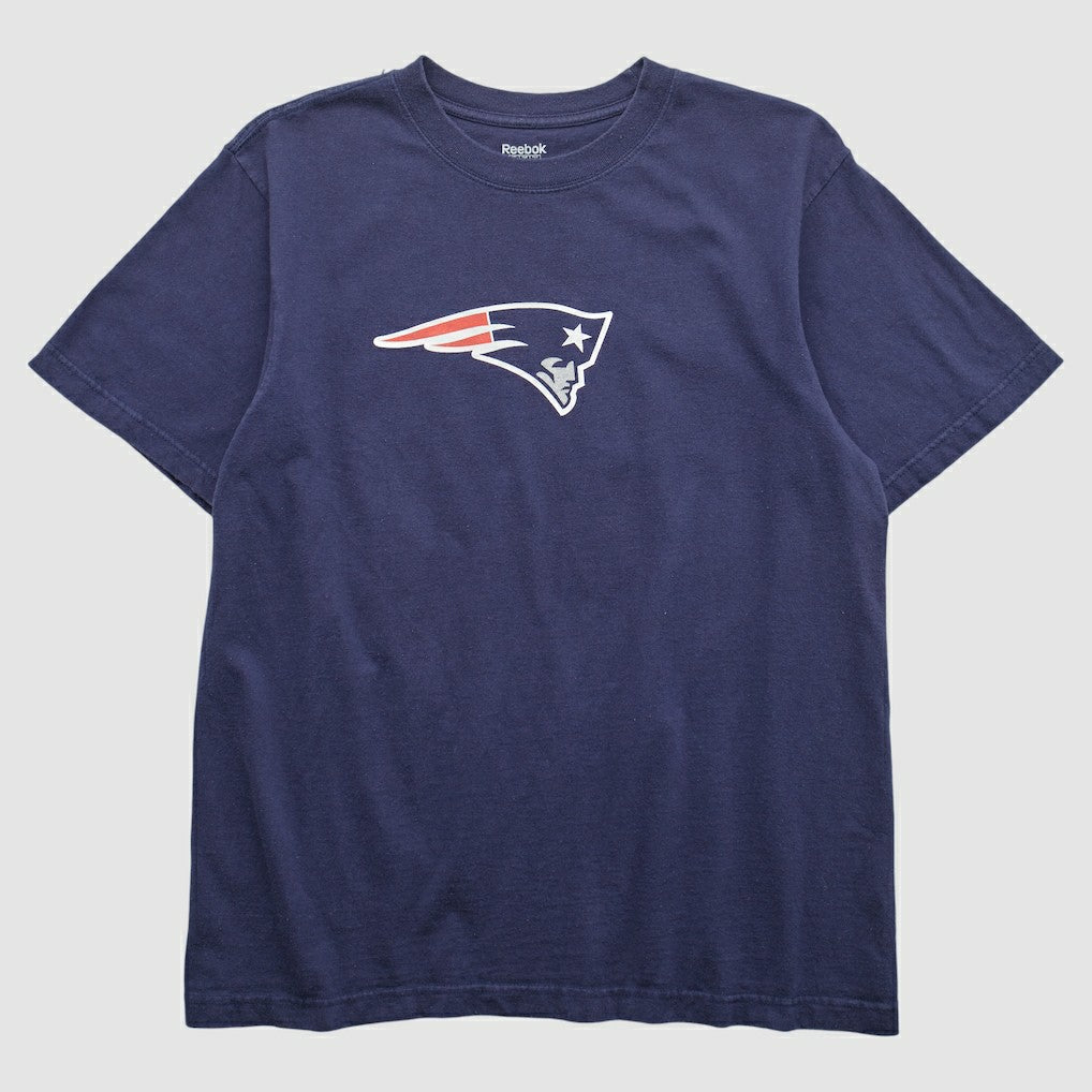 New England Patriots Reebok 2000s T-shirt - Navy Vintage - Fanatics