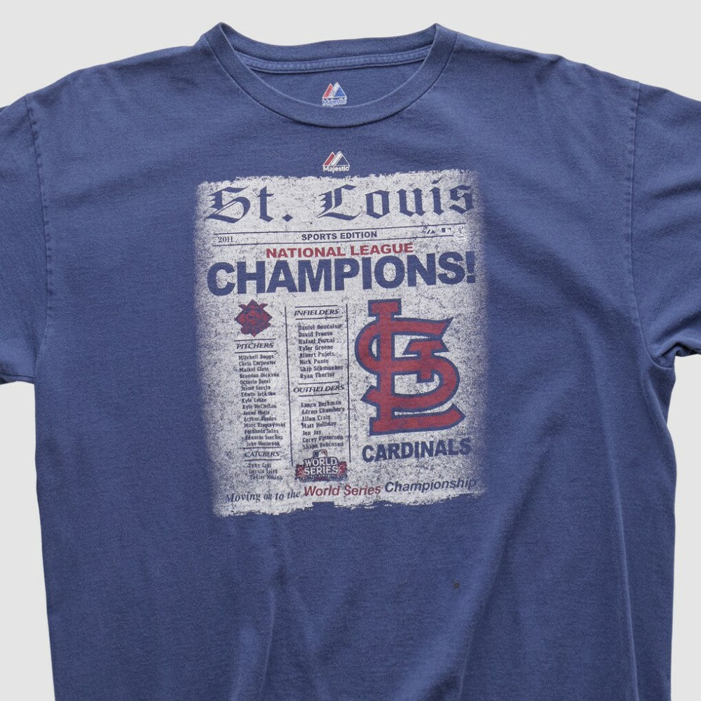 St. Louis Cardinals Majestic 2011 T-shirt Discount