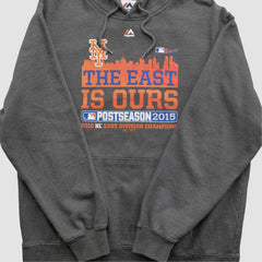 New York Mets Majestic 2015 Hooded Pullover Sweatshirt for sale