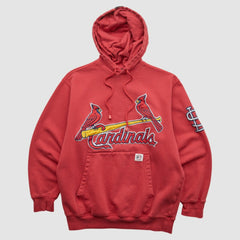 St. Louis Cardinals Stitches 2000s Hooded Pullover Sweatshirt Online