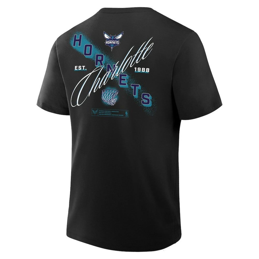 Charlotte Hornets SOS T-Shirt Black