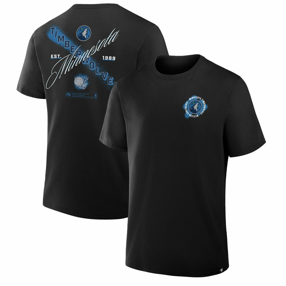 Minnesota Timberwolves SOS T-Shirt Black