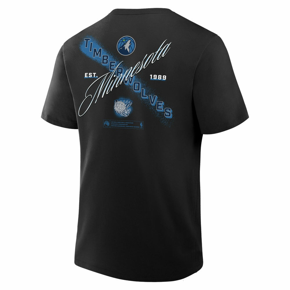 Minnesota Timberwolves SOS T-Shirt Black