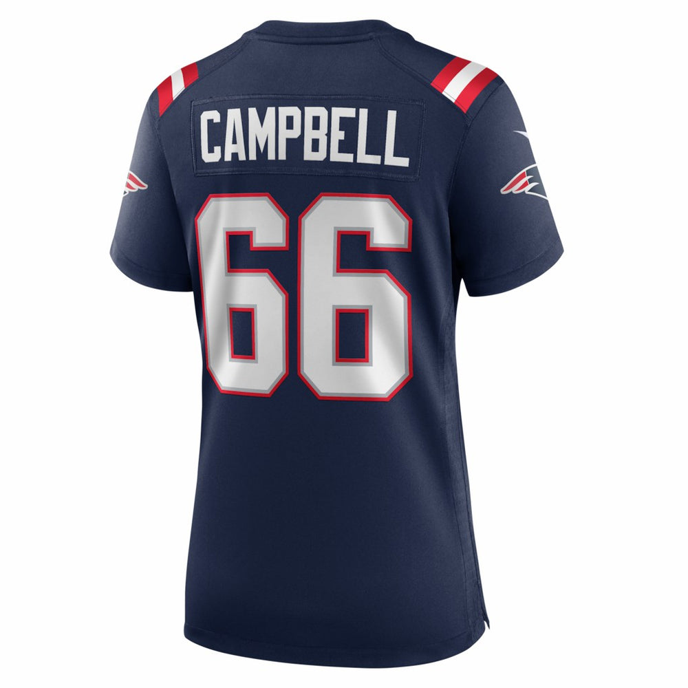 Will Campbell New England Patriots Women's Team Game Jersey - Navy - Nike