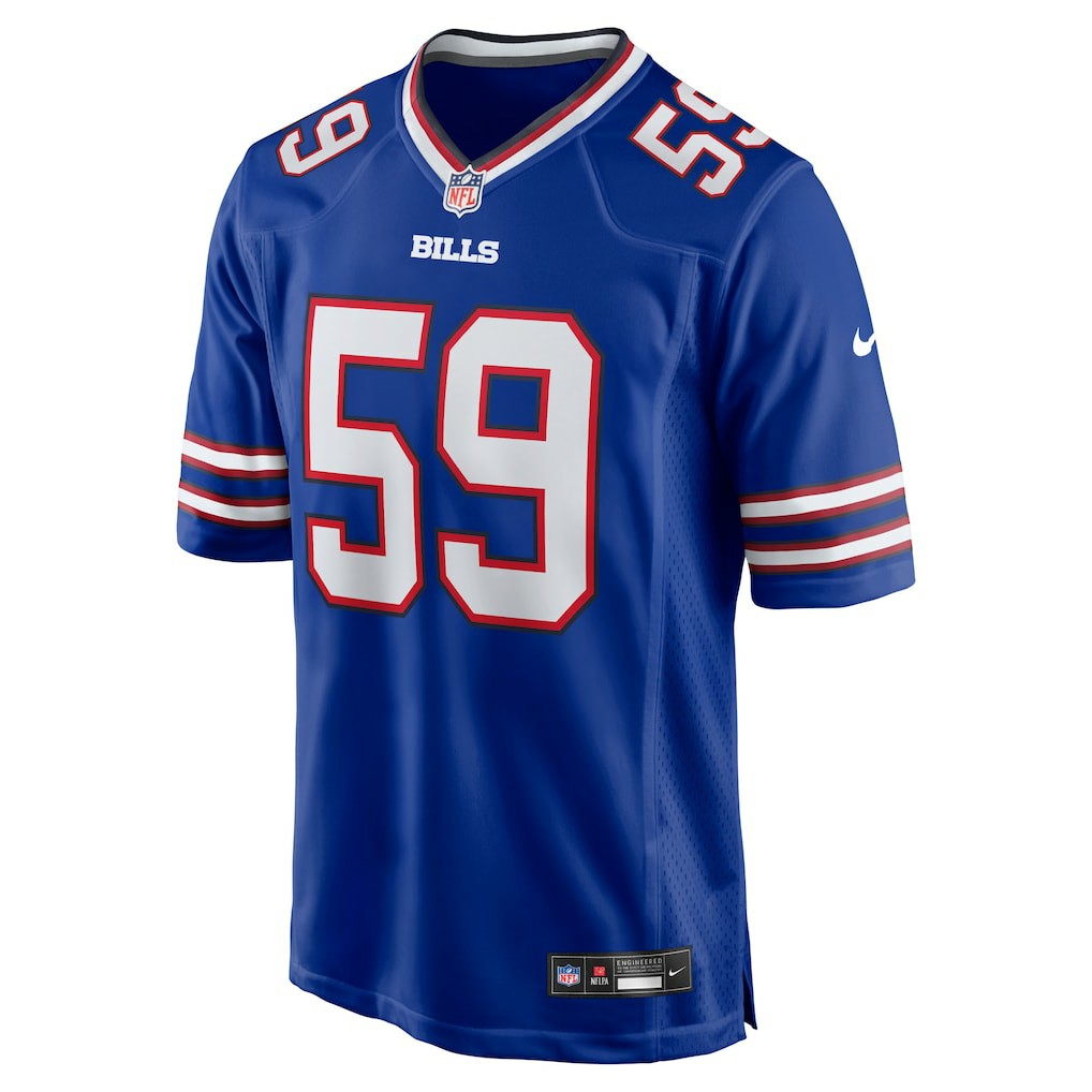 Shaq Lawson Buffalo Bills Team Game Jersey - Royal - Nike