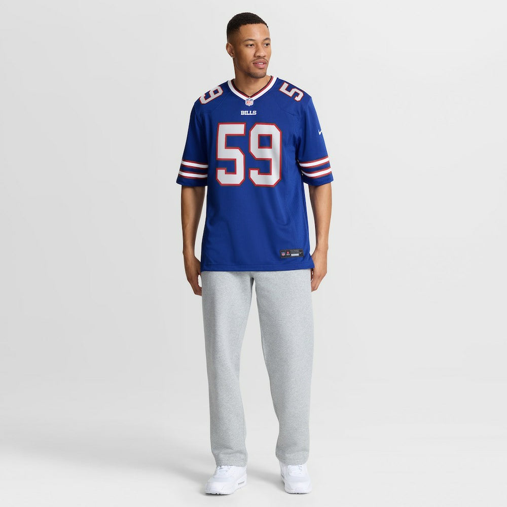 Shaq Lawson Buffalo Bills Team Game Jersey - Royal - Nike