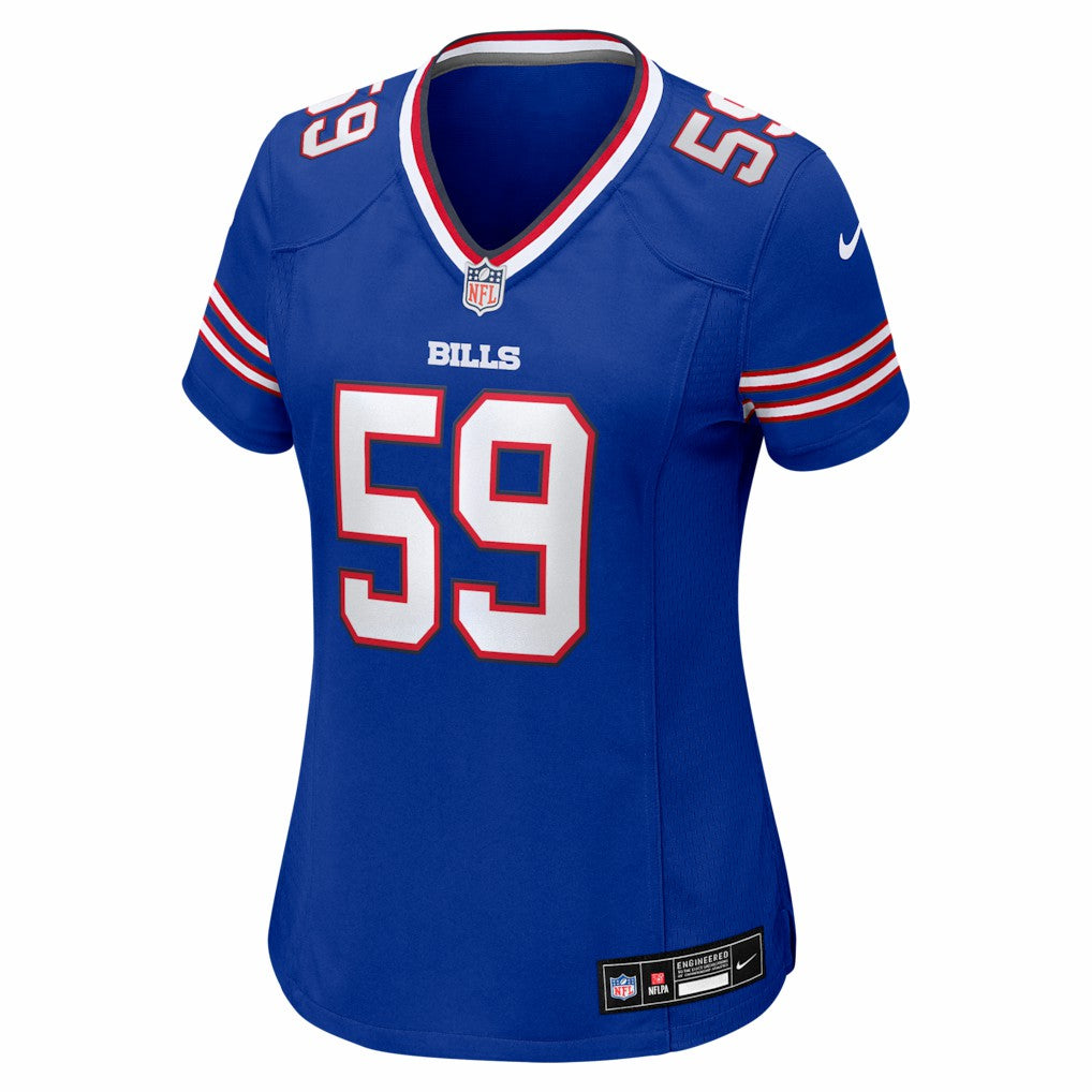 Shaq Lawson Buffalo Bills Women's Team Game Jersey - Royal - Nike