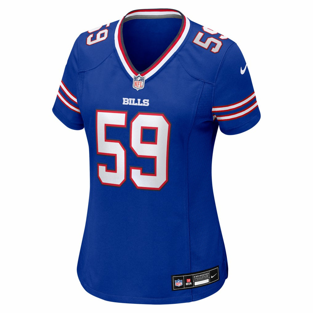 Shaq Lawson Buffalo Bills Women's Team Game Jersey - Royal - Nike