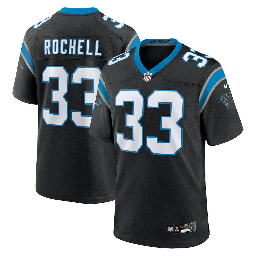 Robert Rochell Carolina Panthers Team Game Jersey - Black - Nike