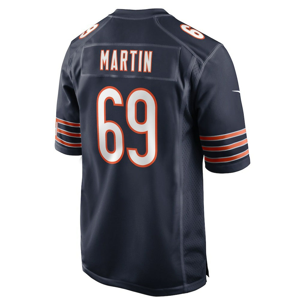 Jeremiah Martin Chicago Bears Team Game Jersey - Navy - Nike