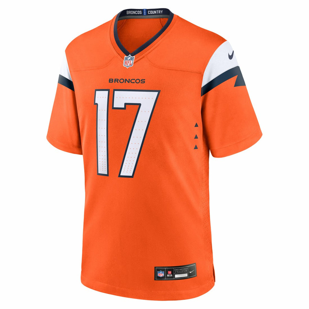 Lil'Jordan Humphrey Denver Broncos Team Game Jersey - Orange - Nike