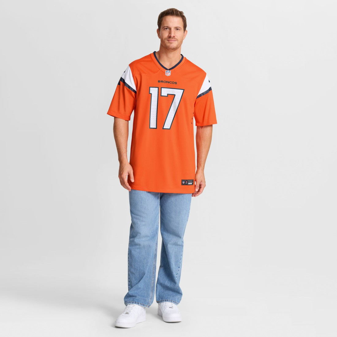 Lil'Jordan Humphrey Denver Broncos Team Game Jersey - Orange - Nike