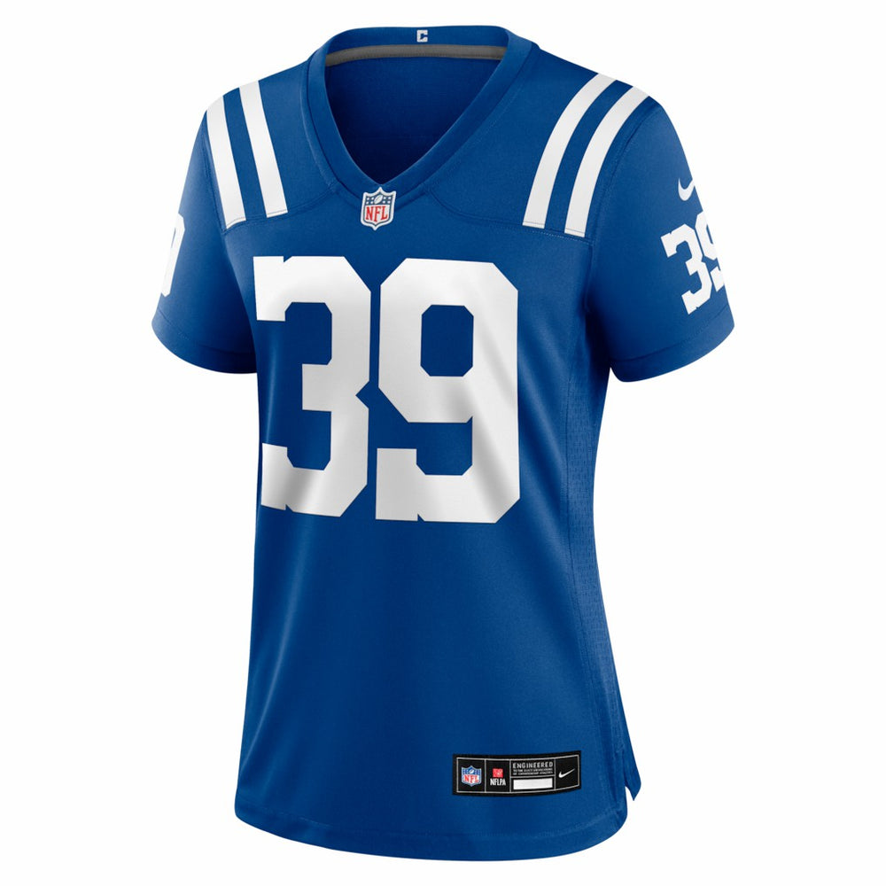 George Odum Indianapolis Colts Women's Team Game Jersey - Royal - Nike