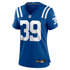 George Odum Indianapolis Colts Women's Team Game Jersey - Royal - Nike