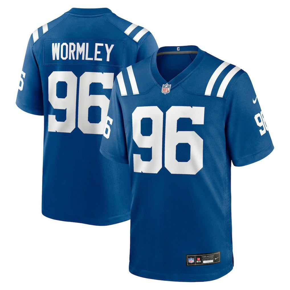 Chris Wormley Indianapolis Colts Team Game Jersey - Royal - Nike