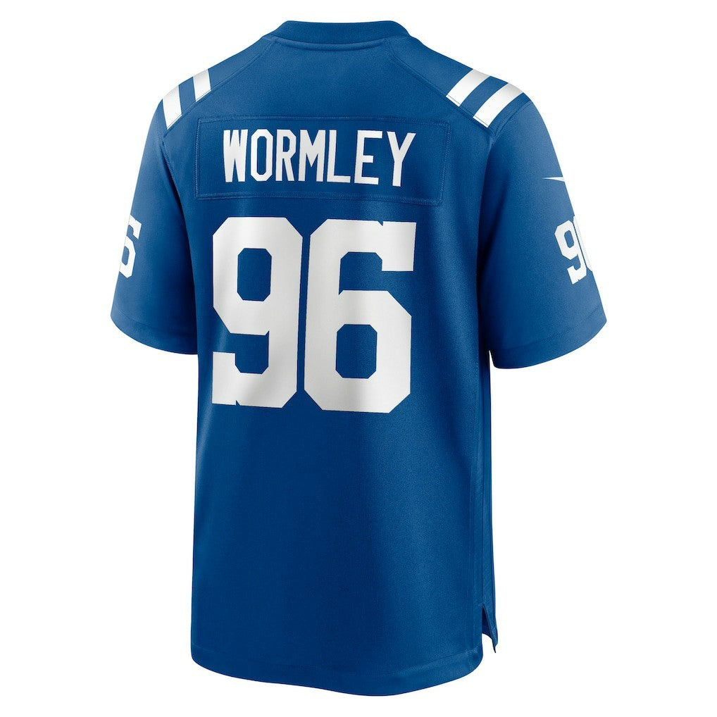 Chris Wormley Indianapolis Colts Team Game Jersey - Royal - Nike